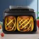 12. Philips 5000 series NA551/00 frytkownica Podwójny 9 l Autonomiczny 2750 W Frytkownica na gorące powietrze Czarny, Srebrny