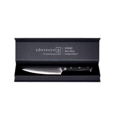 12. Nóż uniwersalny Utility Kohersen Elegance Ebony Wood 12,7cm