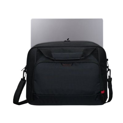 Targus EcoSmart 40,6 cm (16") Aktówka Czarny, Czerwony