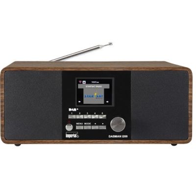 Radio imperial DABMAN i200 Internet/DAB+/DAB/UKW holzoptik