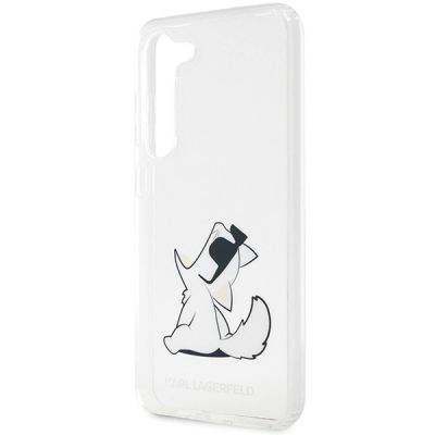 6. Etui Karl Lagerfeld Choupette Fun na Samsung Galaxy S23+ - przezroczyste