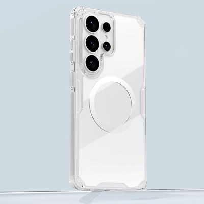 6. Etui Nillkin Nature TPU Pro kompatybilne z MagSafe na Samsung Galaxy S26 Ultra - białe