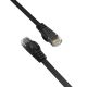 15. Kabel sieciowy Ethernet Orico PUG-C7B CAT7 10Gbps RJ45 internetowy LAN płaski 20 m - czarny