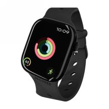 Pasek Decoded Silicone Ares Splice Band na Apple Watch 40 / 41 / 42 mm - czarny