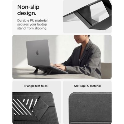 9. Podstawka pod laptopa Spigen SlimFold LD201-S6 - szara