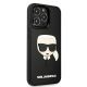 3. Etui Karl Lagerfeld 3D Rubber Karl's Head na iPhone 13 Pro / iPhone 13 - czarne