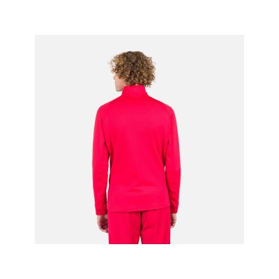 12. Bluza Rossignol Blackside Fleece Fz czerwony