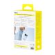 4. Powerbank Baseus EnerFill FC31 20000mAh 45W z wyświetlaczem z kablami USB-C i Lightning - niebieski