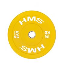 Talerz olimpijski HMS YELLOW BUMPER 15 kg CBR15 