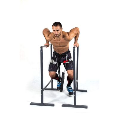 7. PAS OBCIĄŻENIOWY KULTURYSTYCZNY - DIP BELT BUSHIDO