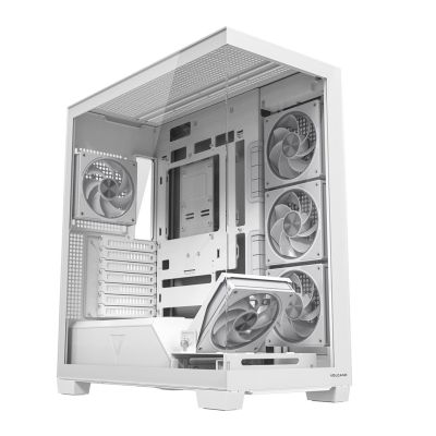 14. MODECOM OBUDOWA VOLCANO STELLAR PLUS ARGB MIDI 5F WHITE