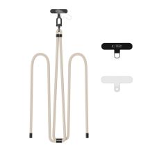 Smycz Tech-Protect C7S Rope Crossbody Strap - beżowe