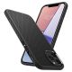 9. Etui Spigen Liquid Air na iPhone 12 / iPhone 12 Pro - czarny mat
