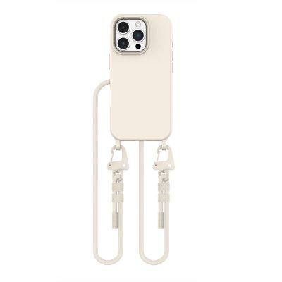 2. Etui Tech-Protect MagNecklace MagSafe na iPhone 16 Pro Max - beżowe