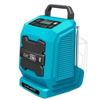 5. Radio akumulatorowe Bluetooth 18V USB SAS