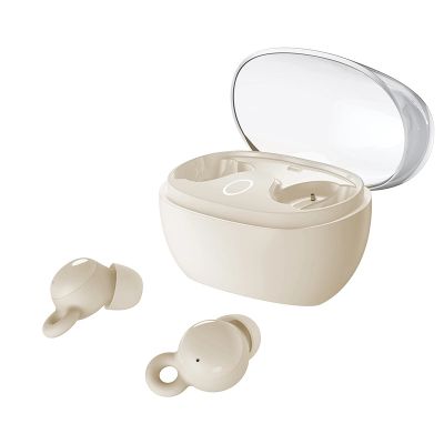 4. Bezprzewodowe słuchawki douszne Joyroom JR-TS3 do spania - biały