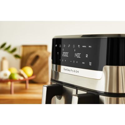 11. Frytkownica beztłuszczowa TEFAL DualEasy EY905D10