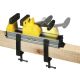 2. Stanley 0-83-179 imadło stołowe Imadło do drewna 11 cm
