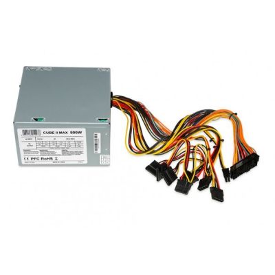 4. Zasilacz IBOX CUBE II 500W 12 CM FAN ZIC2500W12CMFA