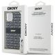 8. Etui DKNY IML Mono & Stripe MagSafe na iPhone 15 Plus / 14 Plus - czarne