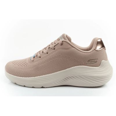2. Skechers buty damskie sportowe Bobs Squad Waves beżowe lekkie modne