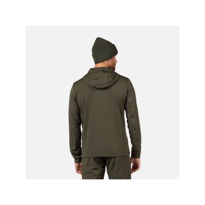 4. Bluza męska ROSSIGNOL Mid Layer Stretch Hoodie zielona