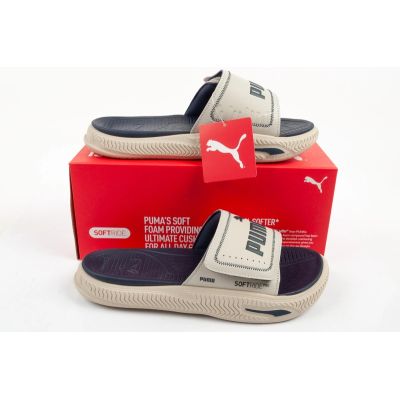 10. Puma buty klapki męskie laczki SoftridePro Slide chłopięce wygodne