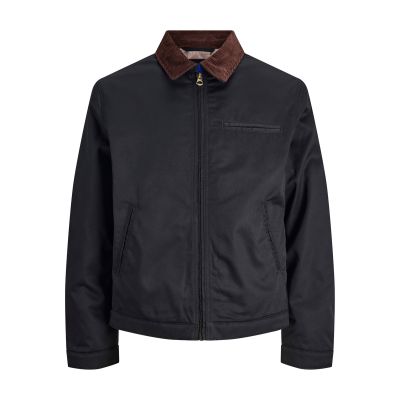 7. Jack&Jones kurtka pilotka JORNORREBRO WORKER JACKET 12282903 BLACK/CORDUROY C