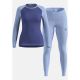 Bielizna termoaktywna - zestaw Odlo Set ACTIVE WARM Special Set roz. S Granatowa