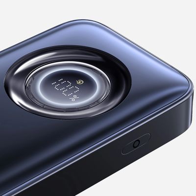13. Powerbank Baseus EnerCore CR11 20000mAh 100W ze zwijanym kablami USB-C - czarny