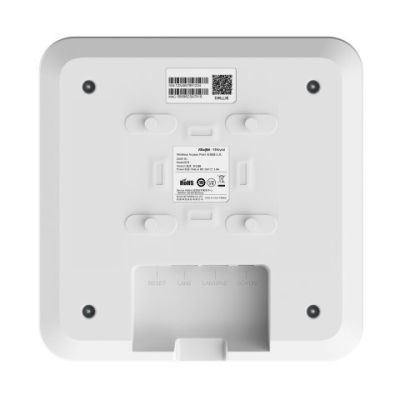 12. REYEE ACCESS POINT AX3200 1 PORT 1GBIT + 1 PORT 2.5GBIT | WI-FI 6 - 802.11AX - 3202MBPS | ZASILANY POE | SUFITOWY
