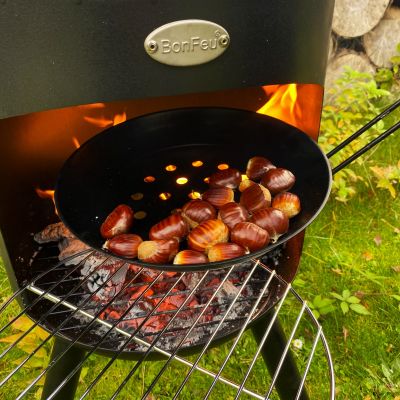 3. Kominek ogrodowy Bonfeu Bonselo czarny 3901