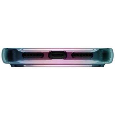 4. Etui UNIQ Iridescia na iPhone 17 Pro Max Magclick Charging - wielokolorowe