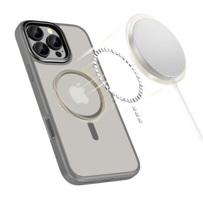 2. Etui Tech-Protect MagEdge MagSafe na iPhone 16 Pro Max - tytanowe