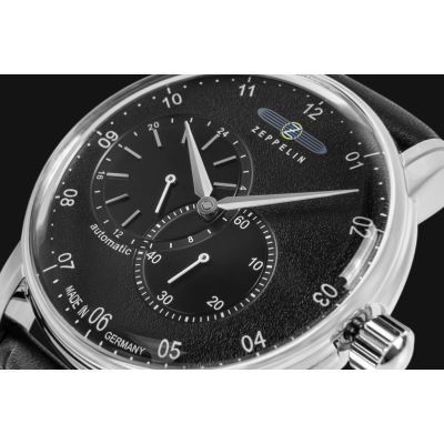 4. Zegarek Męski ZEPPELIN New Captain's Line Automatic 8662-2 + BOX