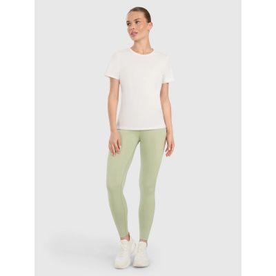 7. Koszulka treningowa regular szybkoschnąca damska 4F 4FWAW25TFTSF1516-12S