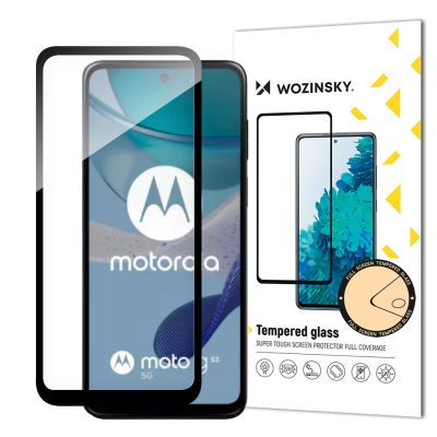 Szkło hartowane Wozinsky Full Glue Tempered Glass na Motorola Moto G53