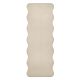 2. Mata CASALL Yoga Mat Grip & Cushion III Scallop 5mm kolor piaskowy