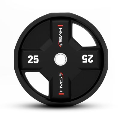 7. TPC25 TALERZ OLIMPIJSKI POLIURETANOWY CPU 25 KG HMS