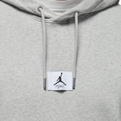 3. Bluza z kapturem Air Jordan Flight Fleece Hoodie Szara - FV7247-050