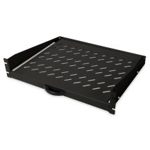 Digitus Wysuwana półka do stałego montażu na przednich profilach montażowych 483 mm (19")