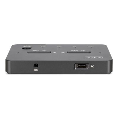 12. Digitus Stacja klonująca NVMe Obudowa USB3.1 Gen2 Type-C NVMe M.2 SSD
