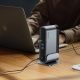 19. Stacja dokująca USB-C Baseus UnionJoy 2xHDMI4K@60Hz 1xDP4K@60Hz 3xUSB-A3.0 2xUSB-C3.0 2xUSB-A2.0 1xRJ45 PD PC 1xSD+TF 1x3.5mm minijack - szara