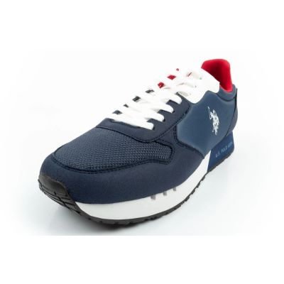 3. U.S Polo Assn buty sportowe sneakersy męskie modne wygodne granatowe