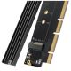 2. Karta rozszerzeń Ugreen CM465 PCIe 4.0 x4 do M.2 NVMe M-Key - czarna