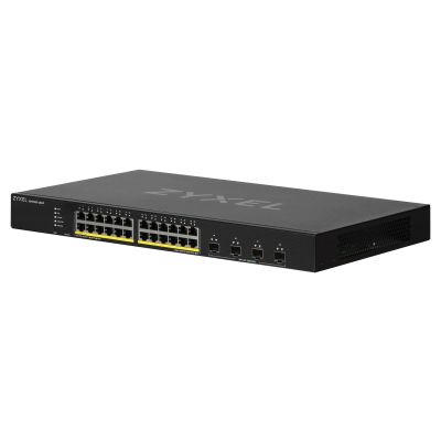 3. Switch Zyxel XGS1935-28HP 28p PoE (PoE+: 24)  375W Managed Gigabit/10G