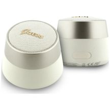 Głośnik Bluetooth Guess 5W Script Metal Logo - złoty