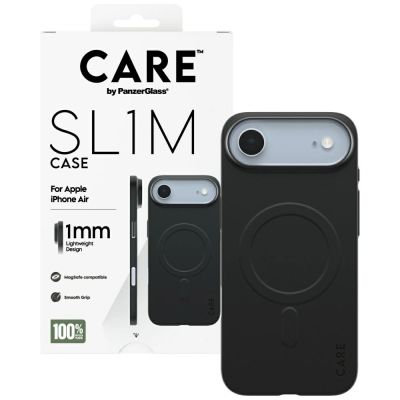 4. Etui CARE by PanzerGlass SL1M MagSafe na iPhone Air - czarne