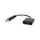 Adapter GEMBIRD A-DPM-VGAF-02 (DisplayPort M - D-Sub (VGA) F; 0,15m; kolor czarny)