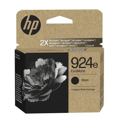 14. HP Oryginalny czarny tusz 924e EvoMore